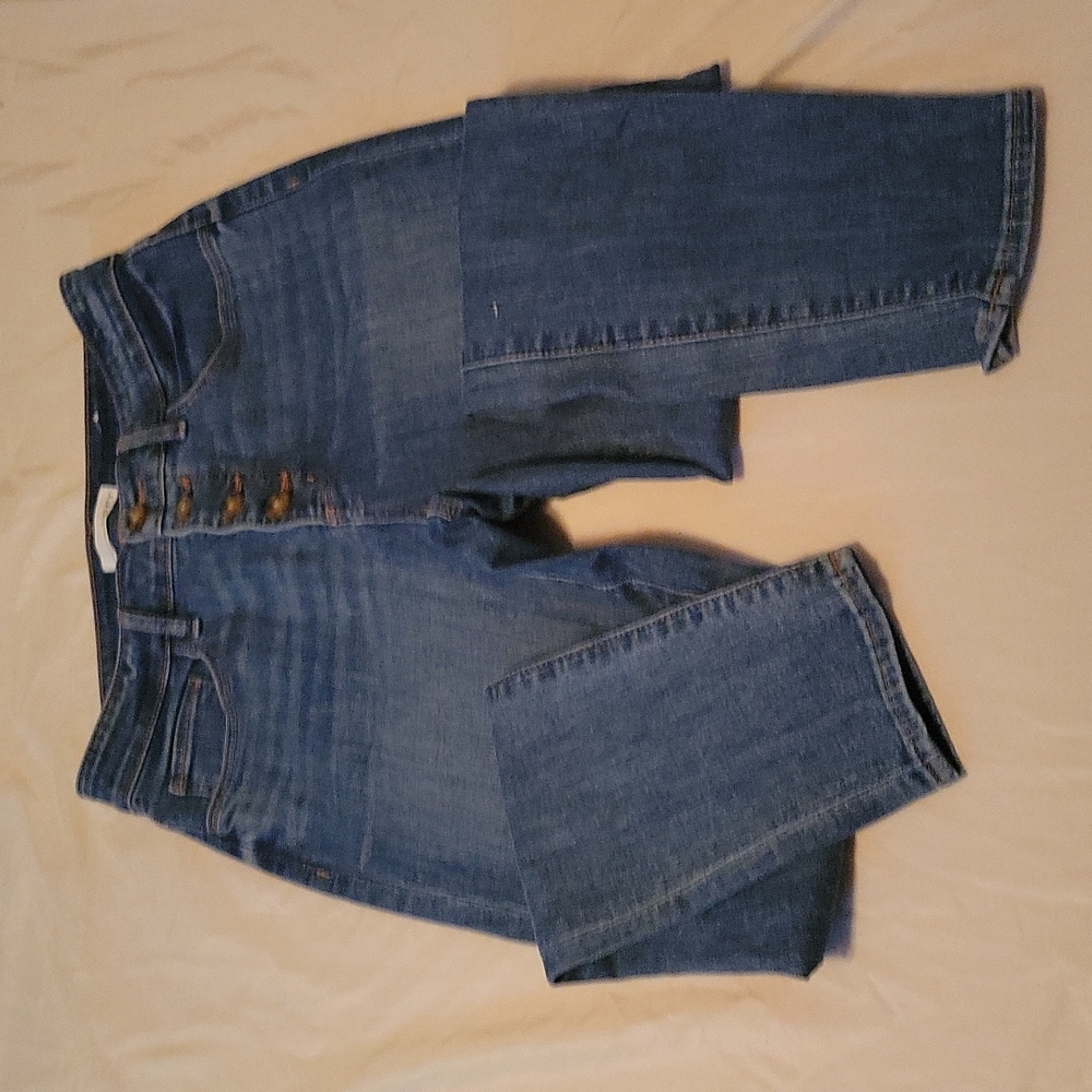 gently worn loft jeans